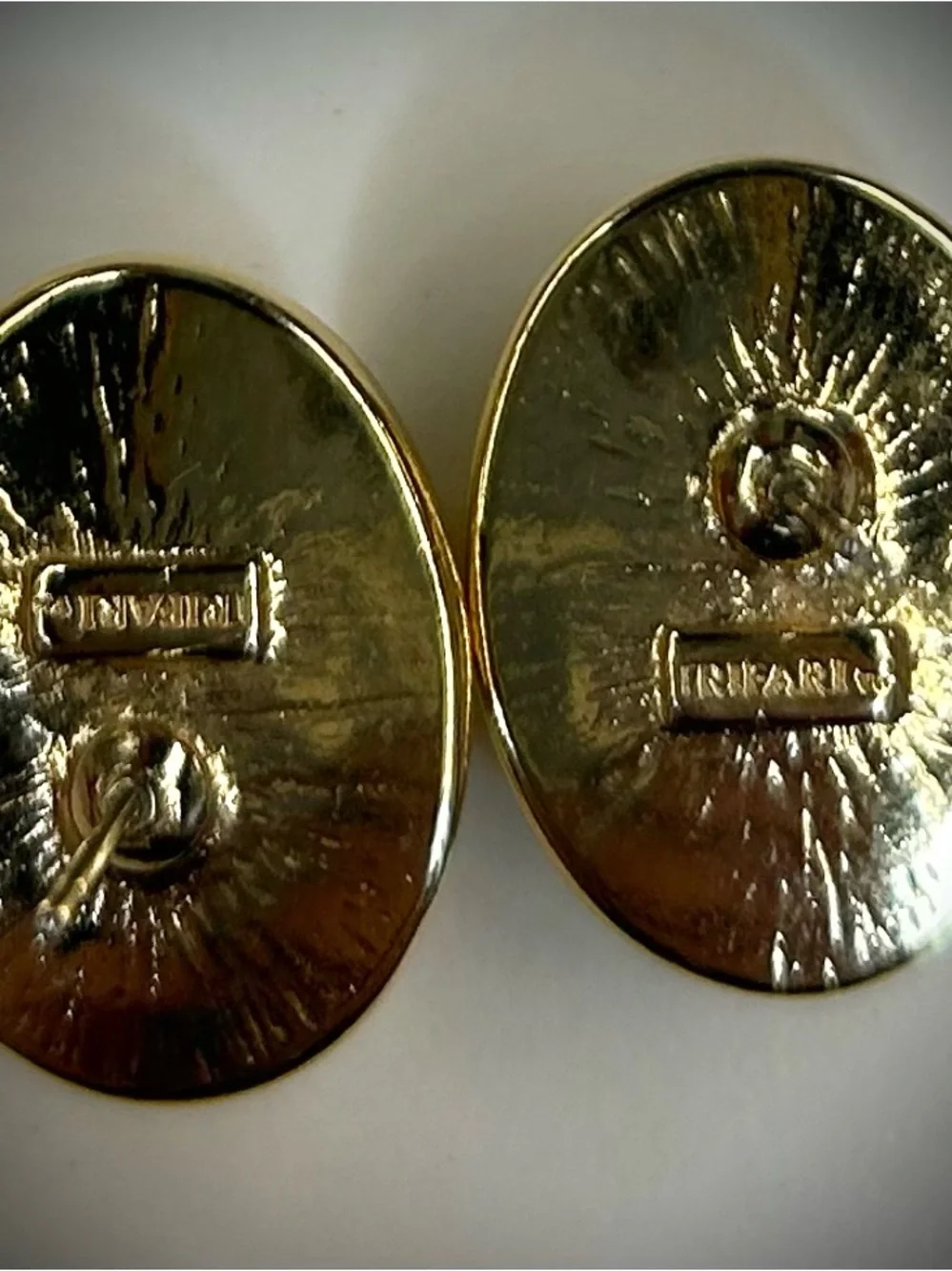 Trifari chic gold